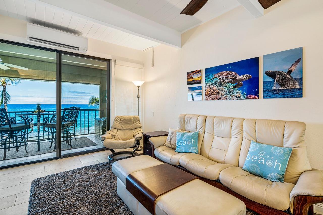 Oceanfront Luxury Condo Kailua-Kona Exteriör bild